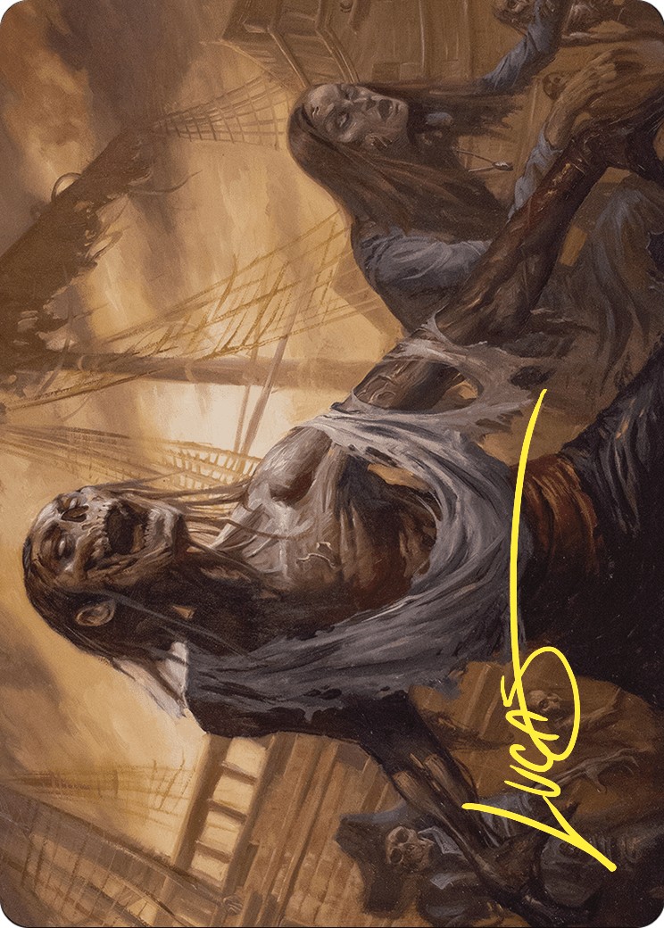2023 Magic: The Gathering Commander Masters Art Series Rise from the Tides // Rise from the Tides #11 trading card