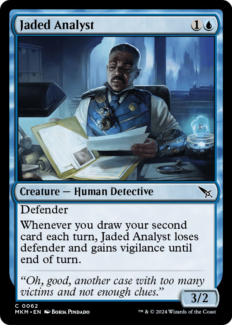 2024 Magic: The Gathering Murders at Karlov Manor 2024 Magic: The Gathering Murders at Karlov Manor #62 trading card