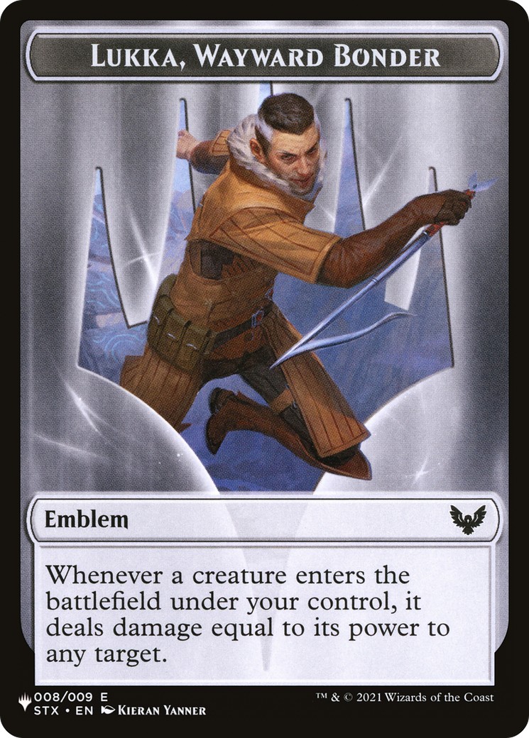 Lukka, Wayward Bonder Emblem - Image 1