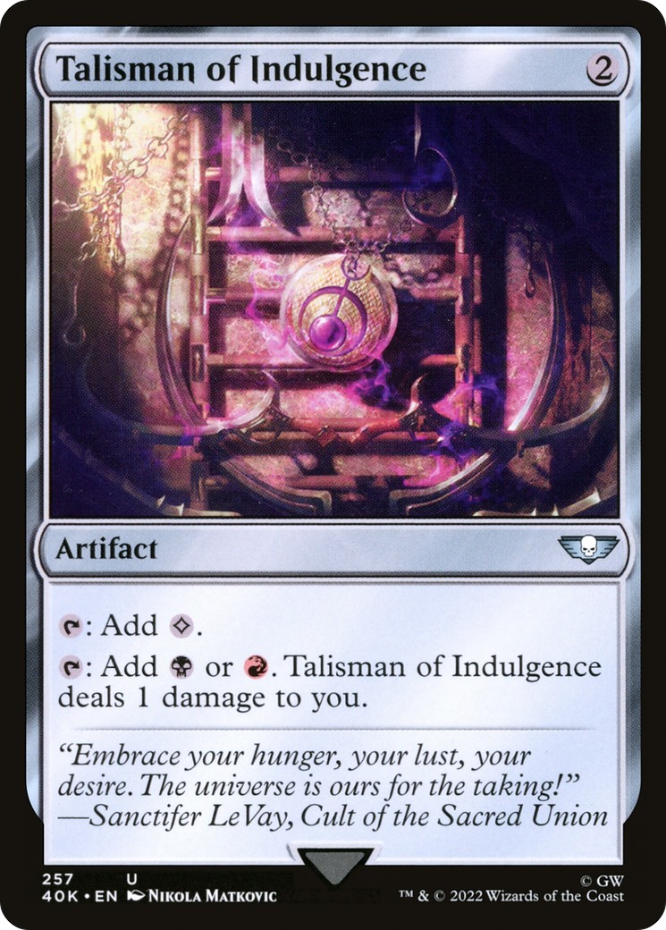 2022 Magic: The Gathering Warhammer 40,000 2022 Magic: The Gathering Warhammer 40,000 #257 trading card