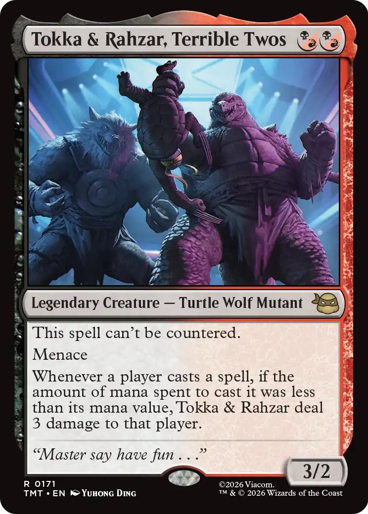 2026 Magic: The Gathering Teenage Mutant Ninja Turtles 2026 Magic: The Gathering Teenage Mutant Ninja Turtles #171 trading ca