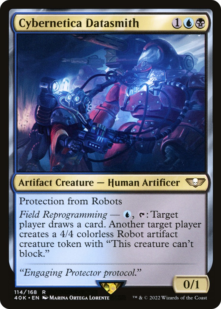 2022 Magic: The Gathering Warhammer 40,000 2022 Magic: The Gathering Warhammer 40,000 #114 trading card