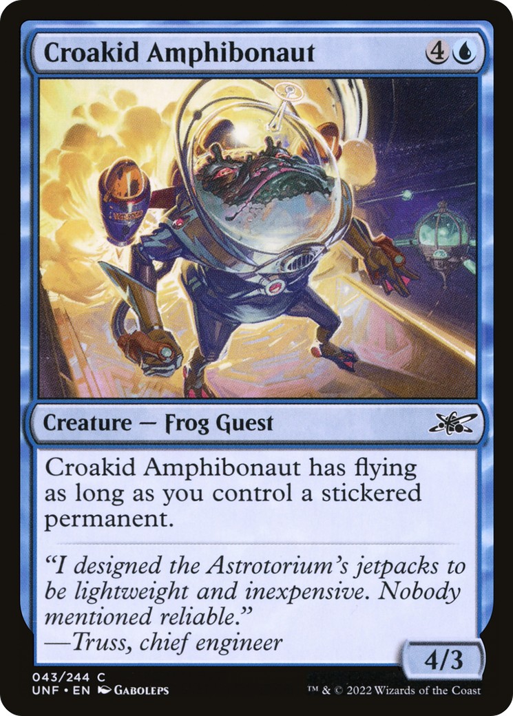 2022 Magic: The Gathering Unfinity 2022 Magic: The Gathering Unfinity #43 trading card