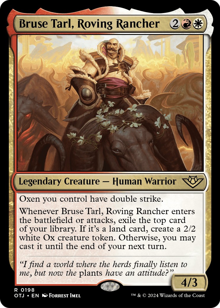 2024 Magic: The Gathering Outlaws of Thunder Junction 2024 Magic: The Gathering Outlaws of Thunder Junction #198 trading card