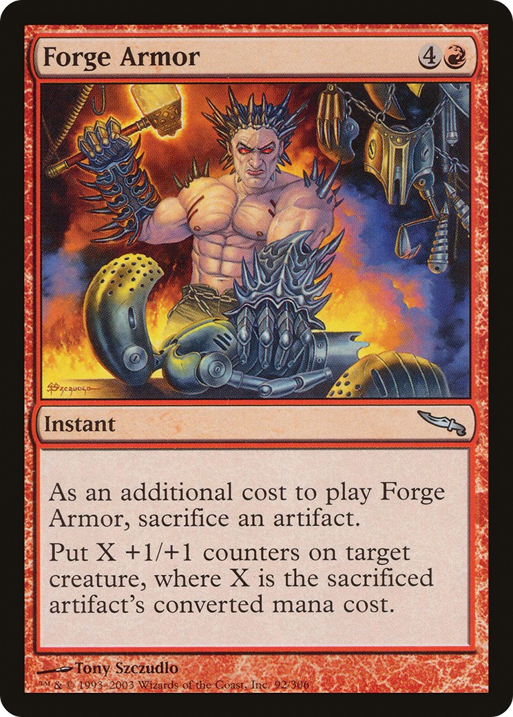 2003 Magic: The Gathering Mirrodin 2003 Magic: The Gathering Mirrodin #92 trading card