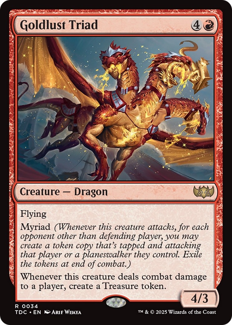 2025 Magic: The Gathering Tarkir: Dragonstorm 2025 Magic: The Gathering Tarkir: Dragonstorm #34 trading card