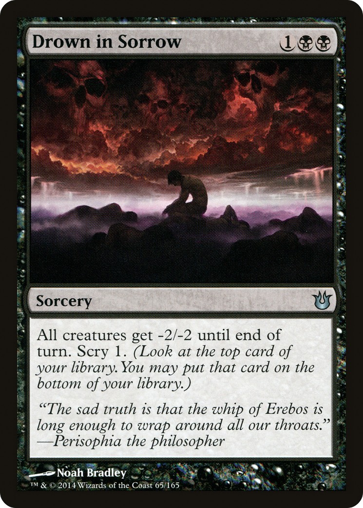 2014 Magic: The Gathering Born of the Gods 2014 Magic: The Gathering Born of the Gods #65 trading card