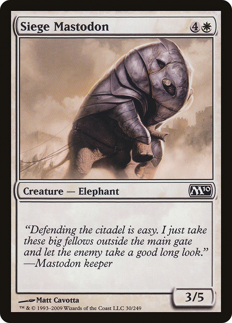 Siege Mastodon - Image 1
