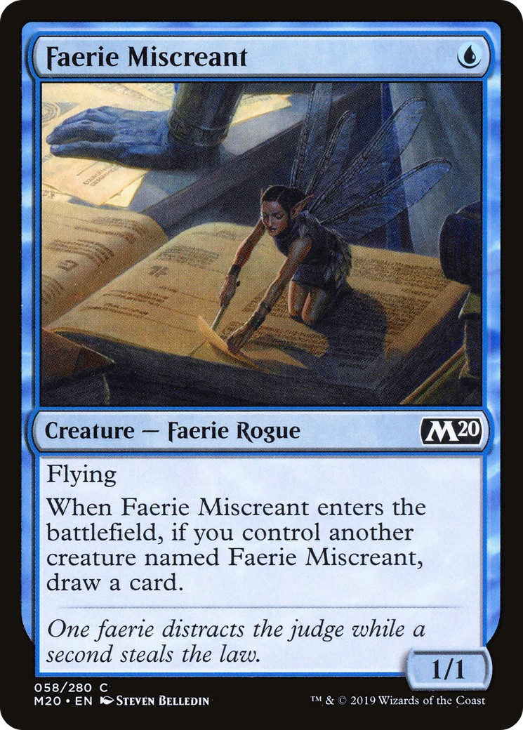 2019 Magic: The Gathering Core Set 2019 Magic: The Gathering Core Set #58 trading card