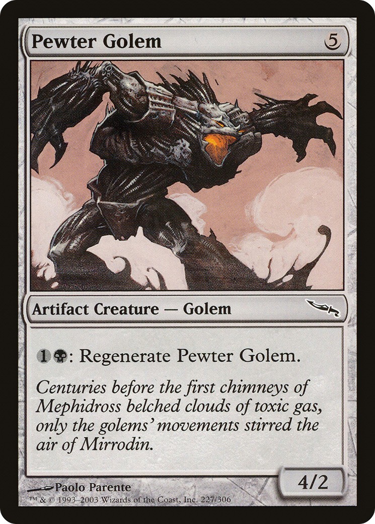 2003 Magic: The Gathering Mirrodin 2003 Magic: The Gathering Mirrodin #227 trading card