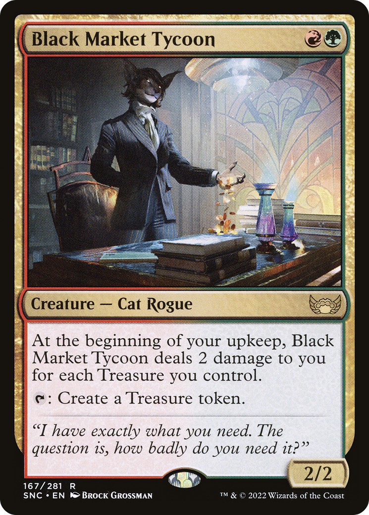 2022 Magic: The Gathering Streets of New Capenna 2022 Magic: The Gathering Streets of New Capenna #167 trading card
