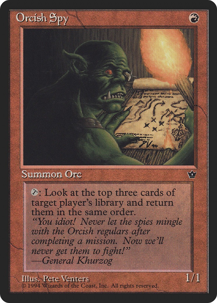 1994 Magic: The Gathering Fallen Empires 1994 Magic: The Gathering Fallen Empires #61c trading card