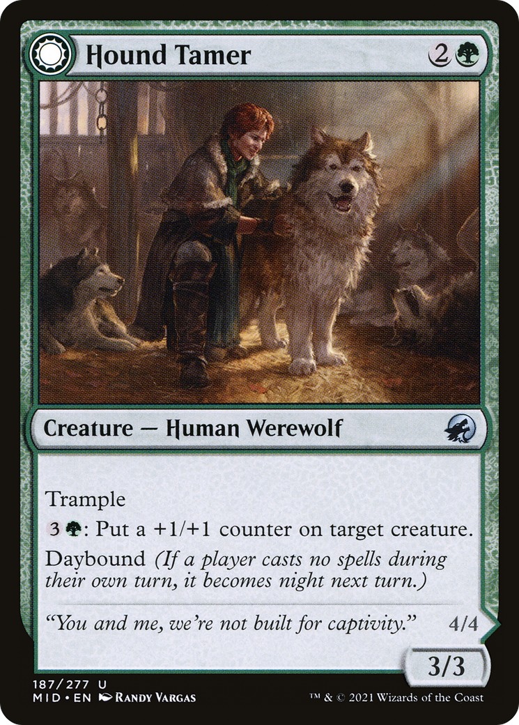 2021 Magic: The Gathering Innistrad: Midnight Hunt 2021 Magic: The Gathering Innistrad: Midnight Hunt #187 trading card