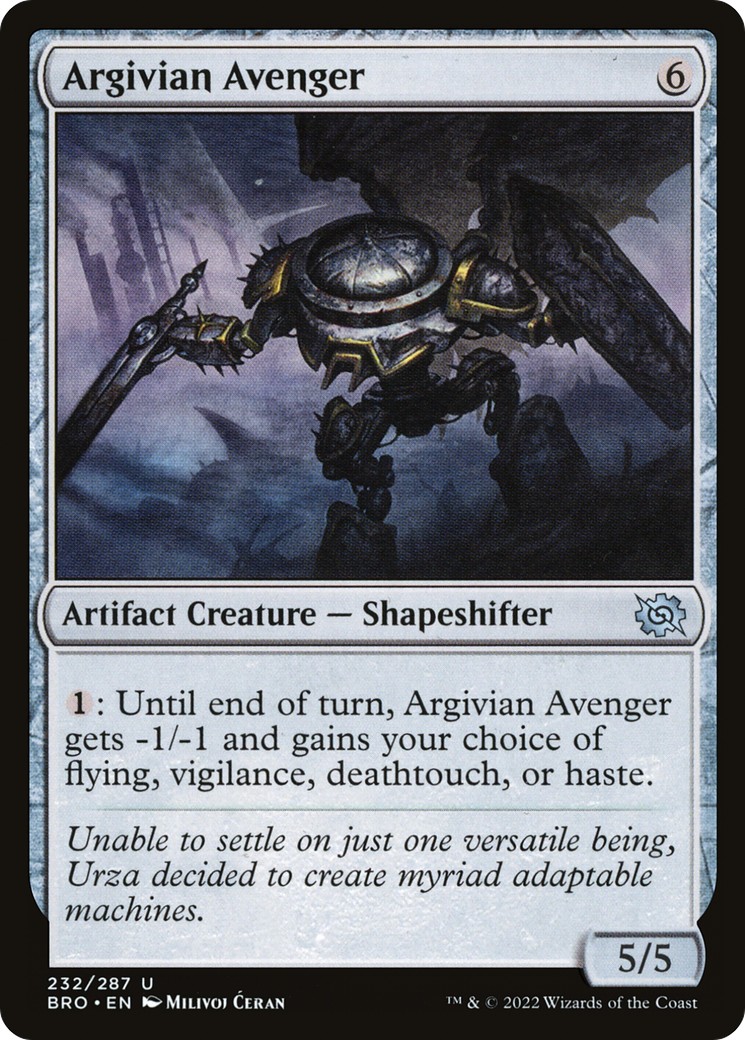 2022 Magic: The Gathering The Brothers' War 2022 Magic: The Gathering The Brothers' War #232 trading card