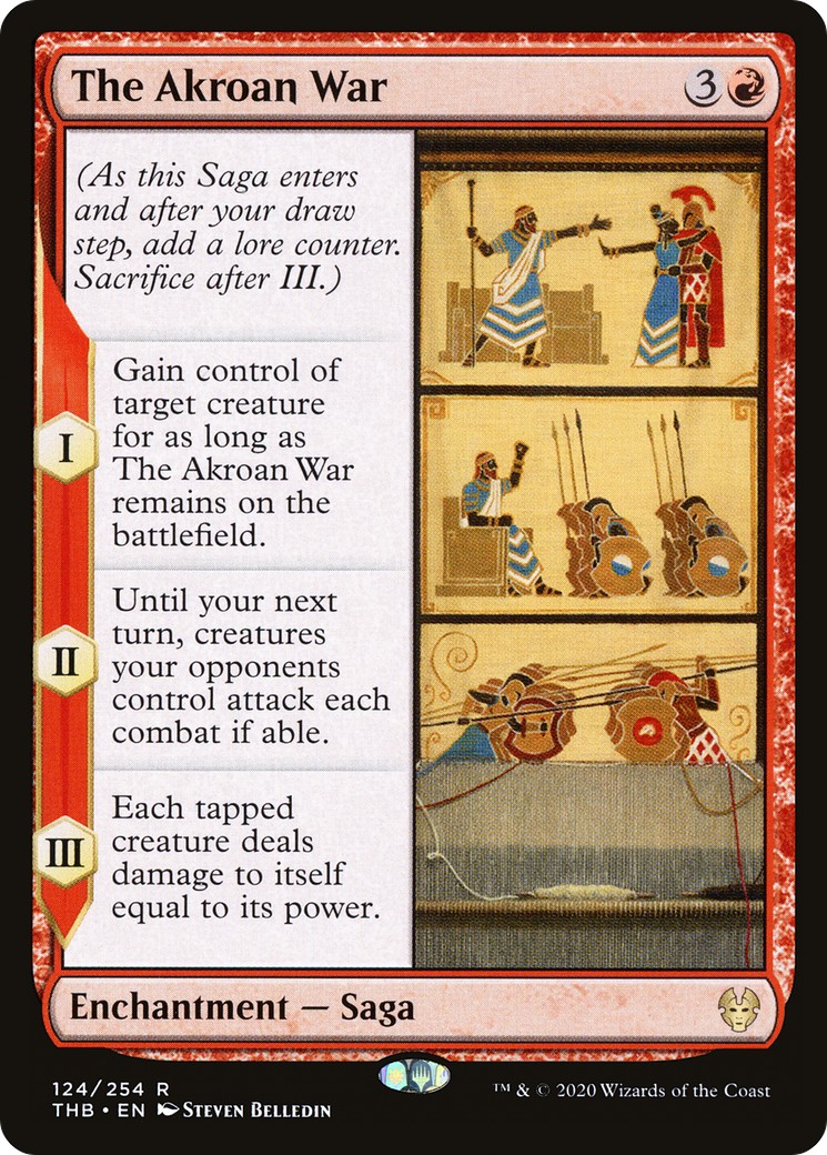 2020 Magic: The Gathering Theros Beyond Death 2020 Magic: The Gathering Theros Beyond Death #124 trading card
