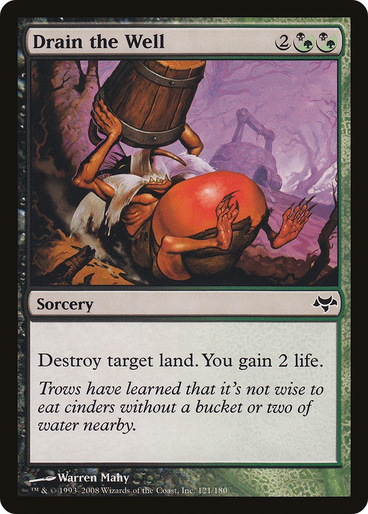2008 Magic: The Gathering Eventide 2008 Magic: The Gathering Eventide #121 trading card