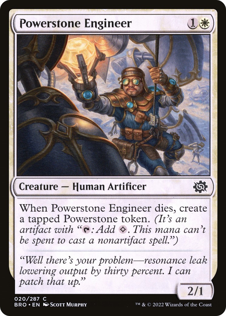 2022 Magic: The Gathering The Brothers' War 2022 Magic: The Gathering The Brothers' War #20 trading card