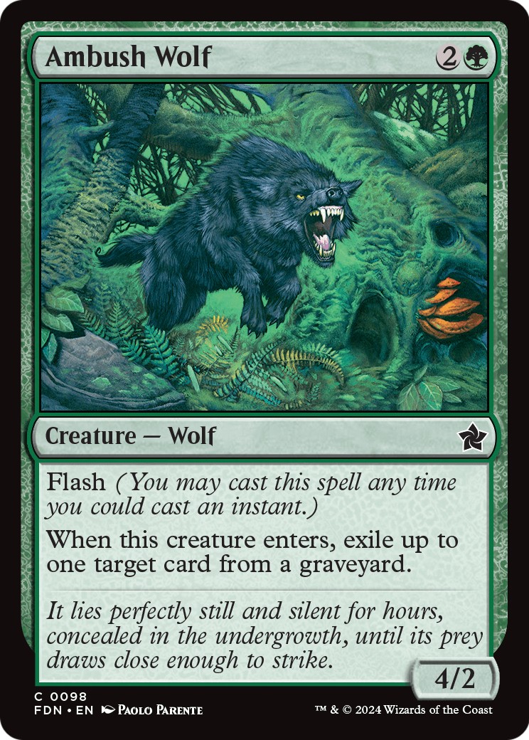 Ambush Wolf - Image 1
