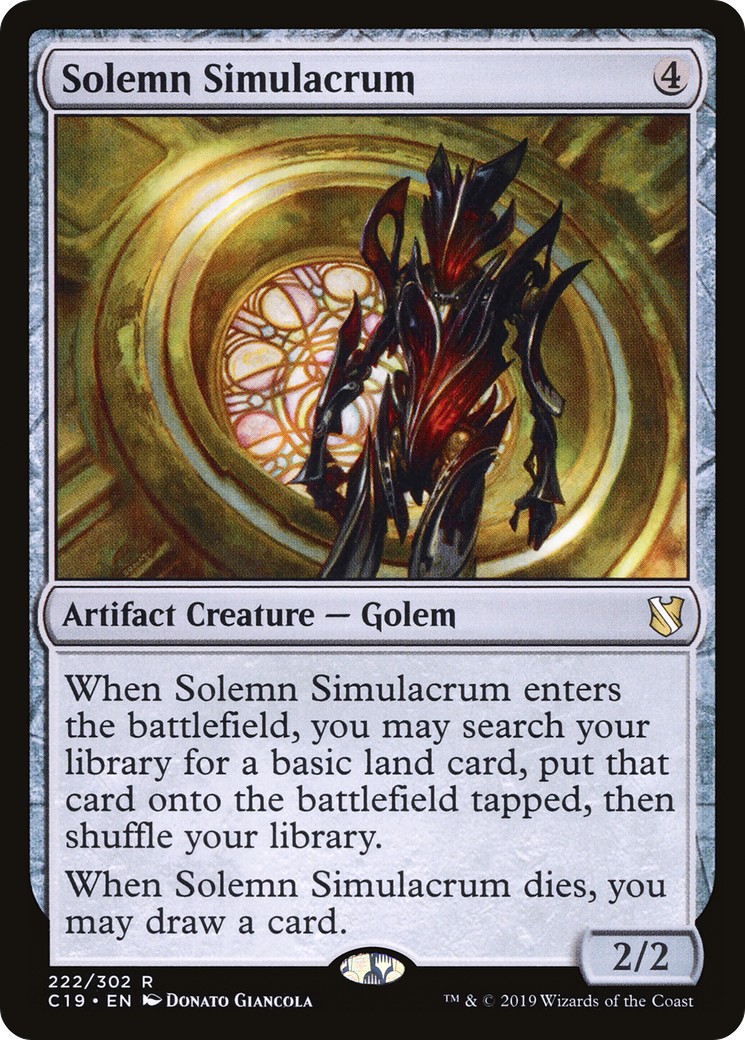 2019 Magic: The Gathering Commander 2019 Magic: The Gathering Commander #222 trading card