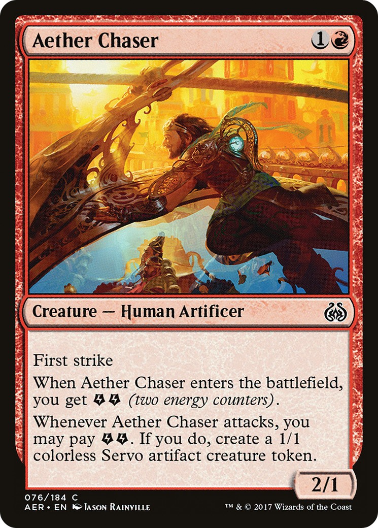 2017 Magic: The Gathering Aether Revolt 2017 Magic: The Gathering Aether Revolt #76 trading card