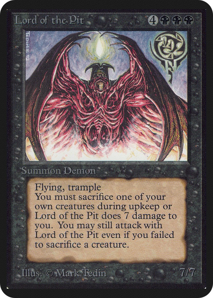 1993 Magic: The Gathering Alpha 1993 Magic: The Gathering Alpha #114 trading card