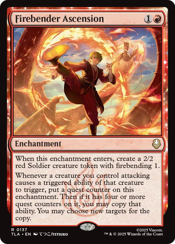 2025 Magic: The Gathering Avatar: The Last Airbender 2025 Magic: The Gathering Avatar: The Last Airbender #137 trading card