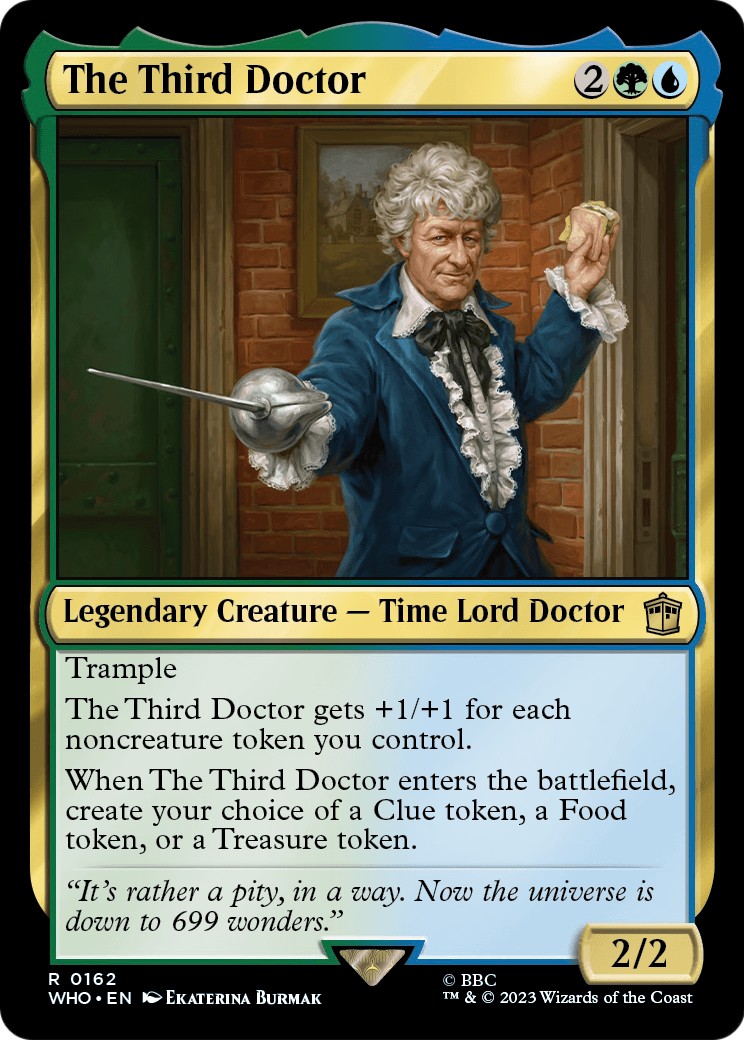 2023 Magic: The Gathering Doctor Who 2023 Magic: The Gathering Doctor Who #162 trading card