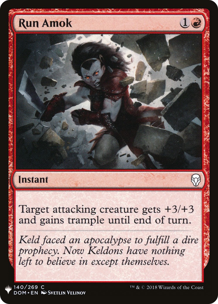 2019 Magic: The Gathering The List 2019 Magic: The Gathering The List #DOM-140 trading card