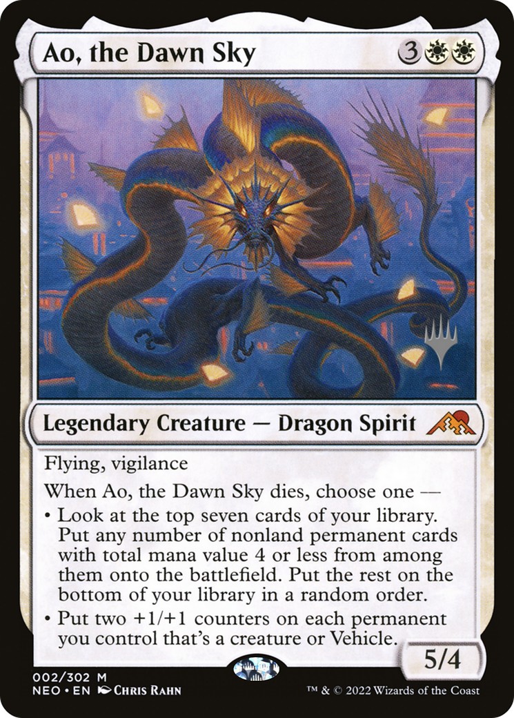 2022 Magic: The Gathering Kamigawa: Neon Dynasty Promos 2022 Magic: The Gathering Kamigawa: Neon Dynasty Promos #2p trading c