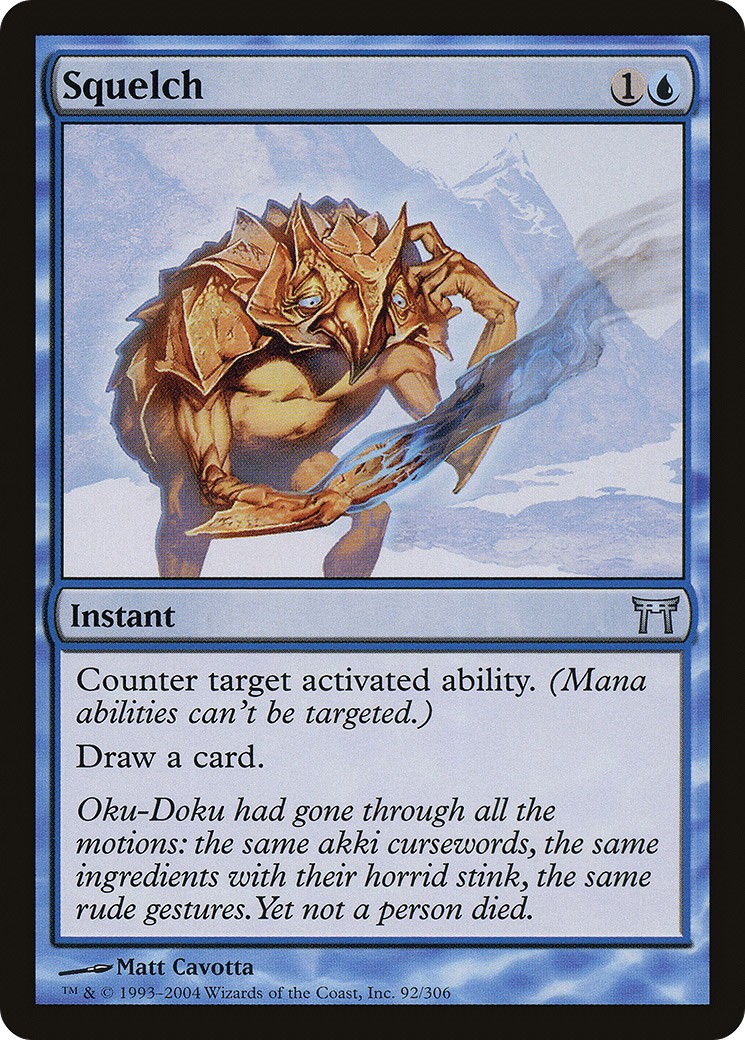 2004 Magic: The Gathering Champions of Kamigawa 2004 Magic: The Gathering Champions of Kamigawa #92 trading card