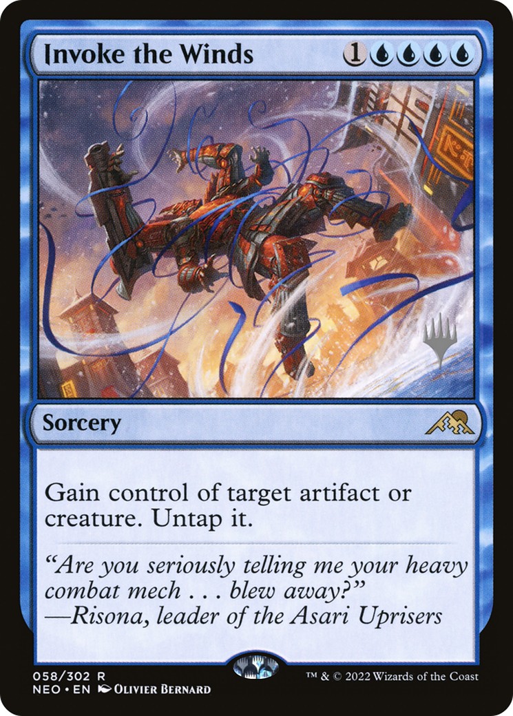 2022 Magic: The Gathering Kamigawa: Neon Dynasty Promos 2022 Magic: The Gathering Kamigawa: Neon Dynasty Promos #58p trading