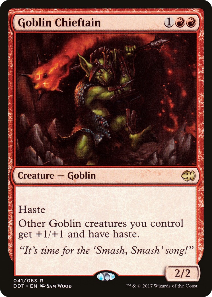 2017 Magic: The Gathering Duel Decks: Merfolk vs. Goblins 2017 Magic: The Gathering Duel Decks: Merfolk vs. Goblins #41 tradi