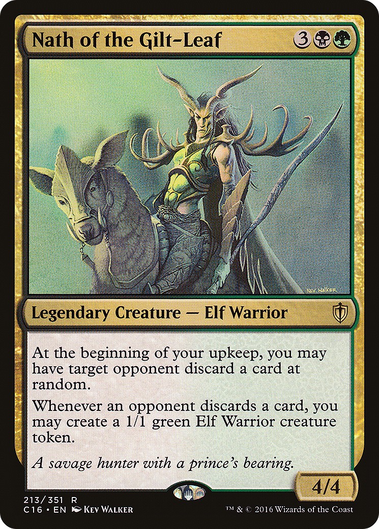 2016 Magic: The Gathering Commander 2016 Magic: The Gathering Commander #213 trading card