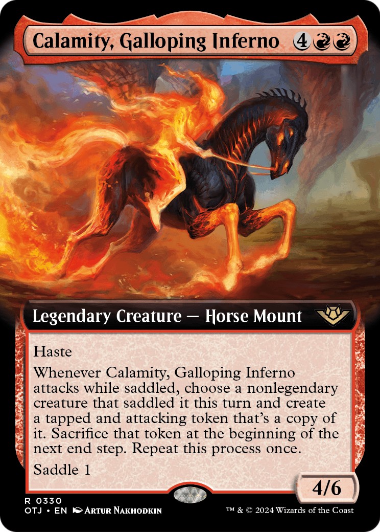 2024 Magic: The Gathering Outlaws of Thunder Junction 2024 Magic: The Gathering Outlaws of Thunder Junction #330 trading card