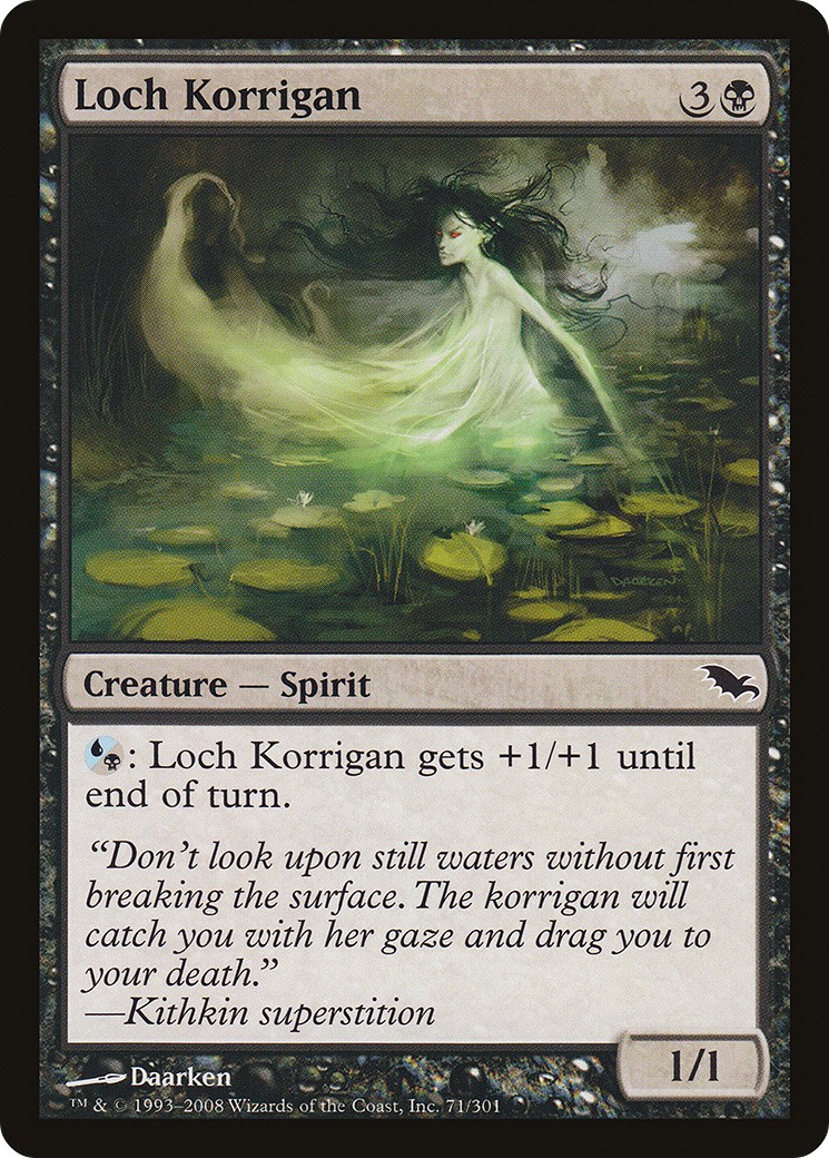 2008 Magic: The Gathering Shadowmoor 2008 Magic: The Gathering Shadowmoor #71 trading card