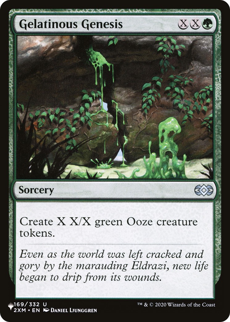 2026 Magic: The Gathering The List Gelatinous Genesis #2XM-169 trading card