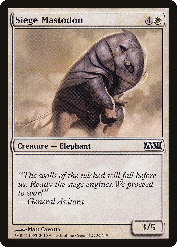 Siege Mastodon - Image 1