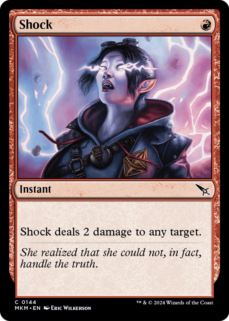 2024 Magic: The Gathering Murders at Karlov Manor 2024 Magic: The Gathering Murders at Karlov Manor #144 trading card