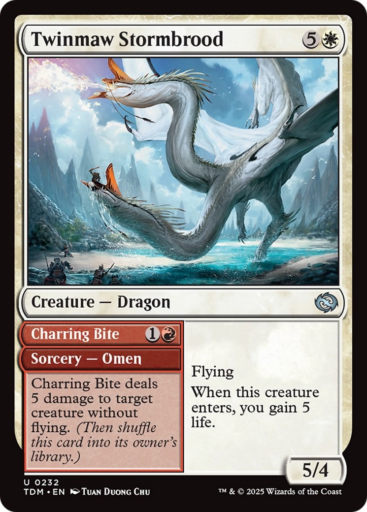2025 Magic: The Gathering Tarkir: Dragonstorm 2025 Magic: The Gathering Tarkir: Dragonstorm #232 trading card