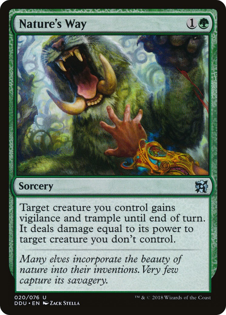 2018 Magic: The Gathering Duel Decks: Elves vs. Inventors 2018 Magic: The Gathering Duel Decks: Elves vs. Inventors #20 tradi