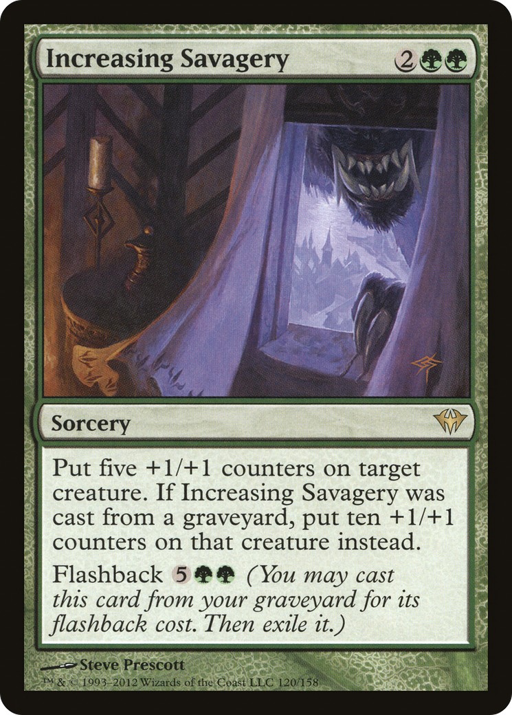 2012 Magic: The Gathering Dark Ascension 2012 Magic: The Gathering Dark Ascension #120 trading card