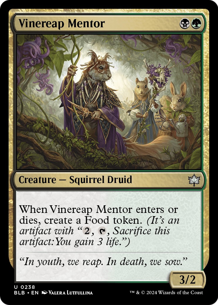 2024 Magic: The Gathering Bloomburrow 2024 Magic: The Gathering Bloomburrow #238 trading card