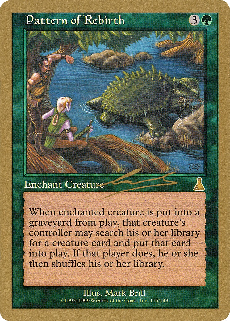 2000 Magic: The Gathering World Championship Decks 2000 Magic: The Gathering World Championship Decks #nl115 trading card