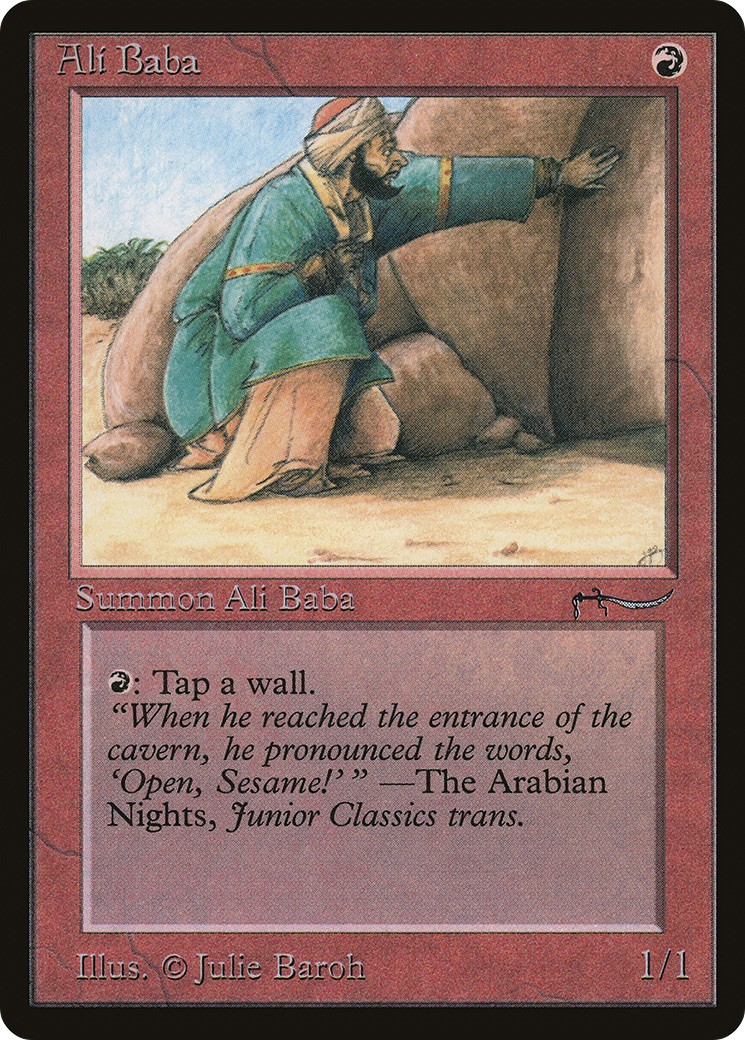 1993 Magic: The Gathering Arabian Nights 1993 Magic: The Gathering Arabian Nights #35 trading card