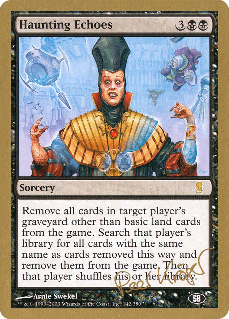 2003 Magic: The Gathering World Championship Decks 2003 Magic: The Gathering World Championship Decks #pk142sb trading card