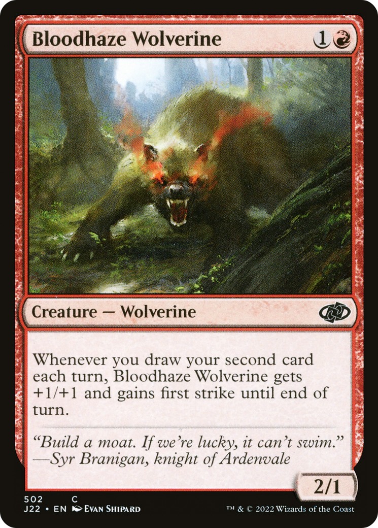 Bloodhaze Wolverine - Image 1