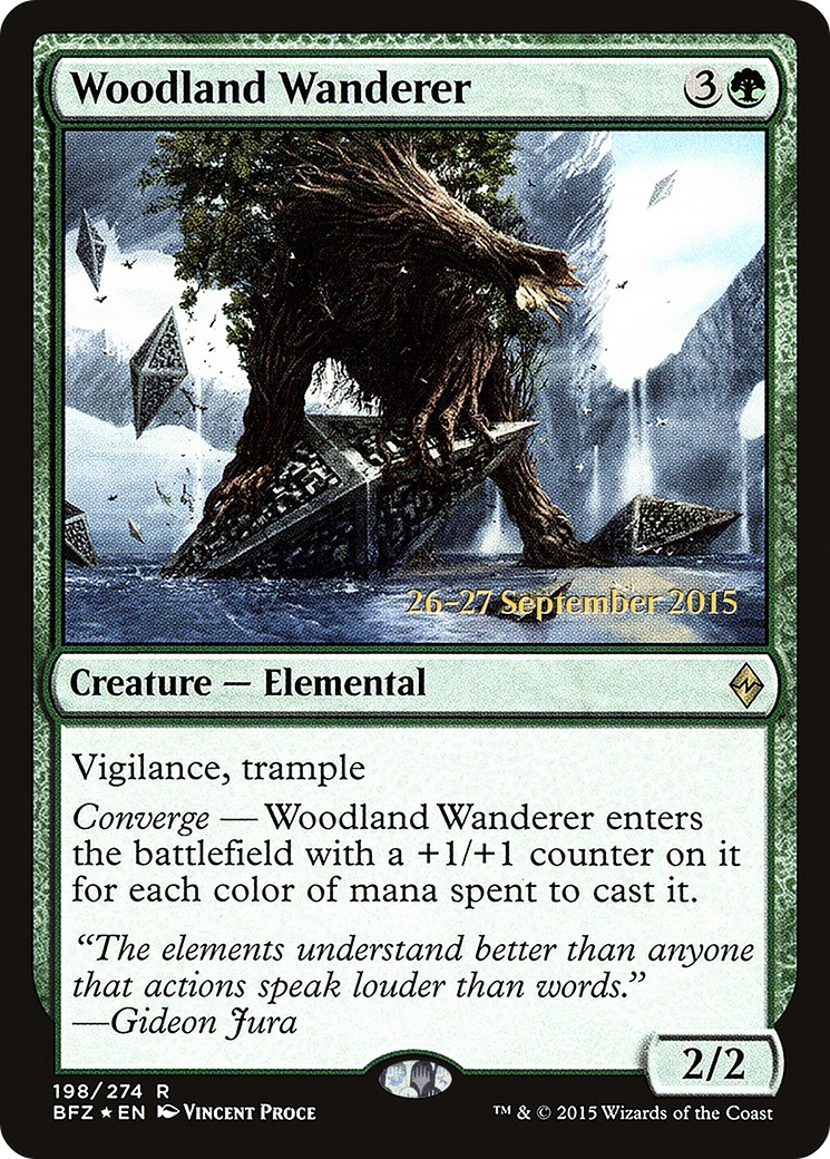 2015 Magic: The Gathering Battle for Zendikar Promos 2015 Magic: The Gathering Battle for Zendikar Promos #198s trading card