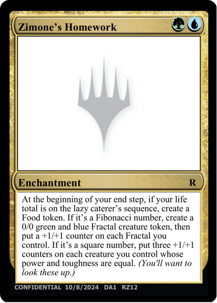 Zimone's Homework - Image 1