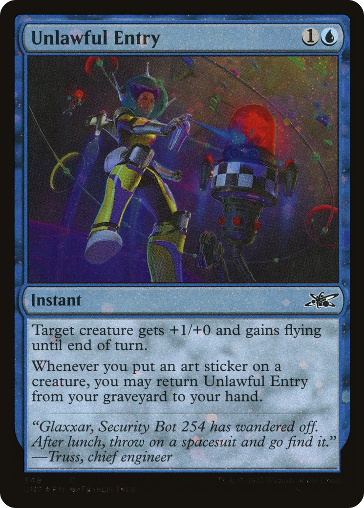 2022 Magic: The Gathering Unfinity 2022 Magic: The Gathering Unfinity #348 trading card