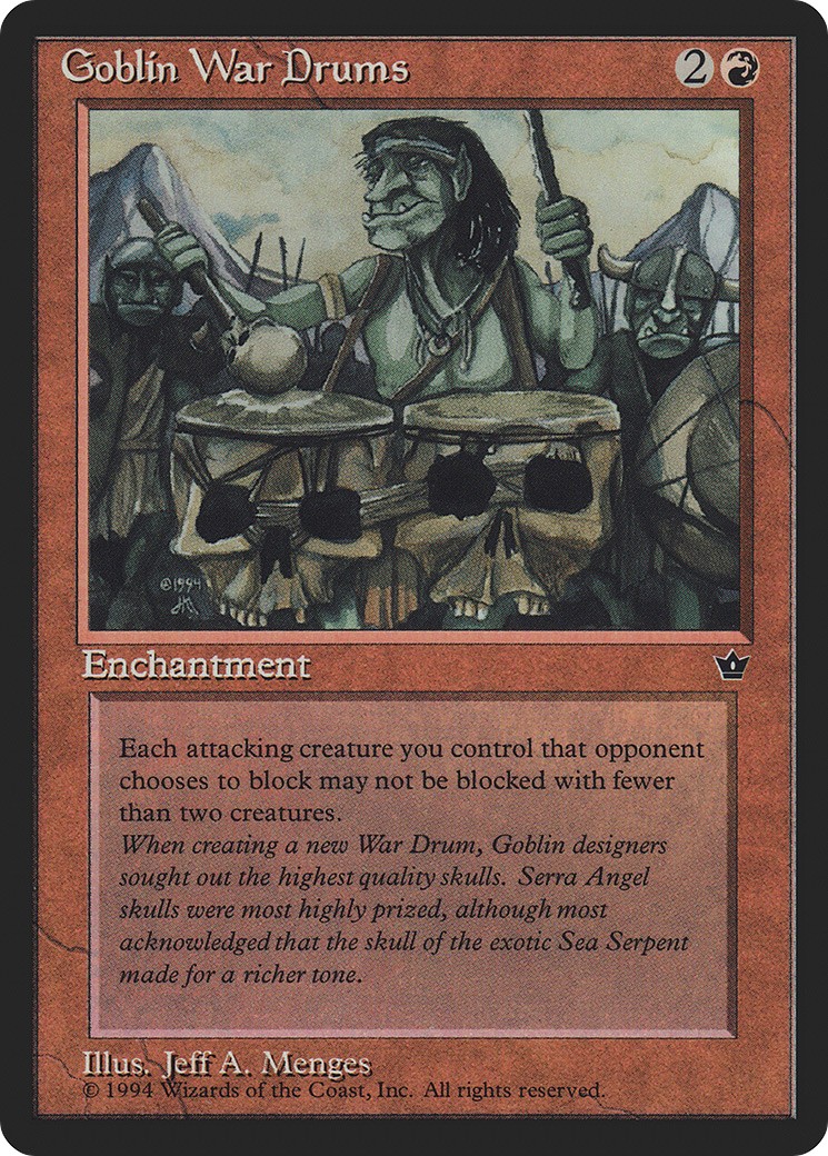 1994 Magic: The Gathering Fallen Empires 1994 Magic: The Gathering Fallen Empires #58d trading card